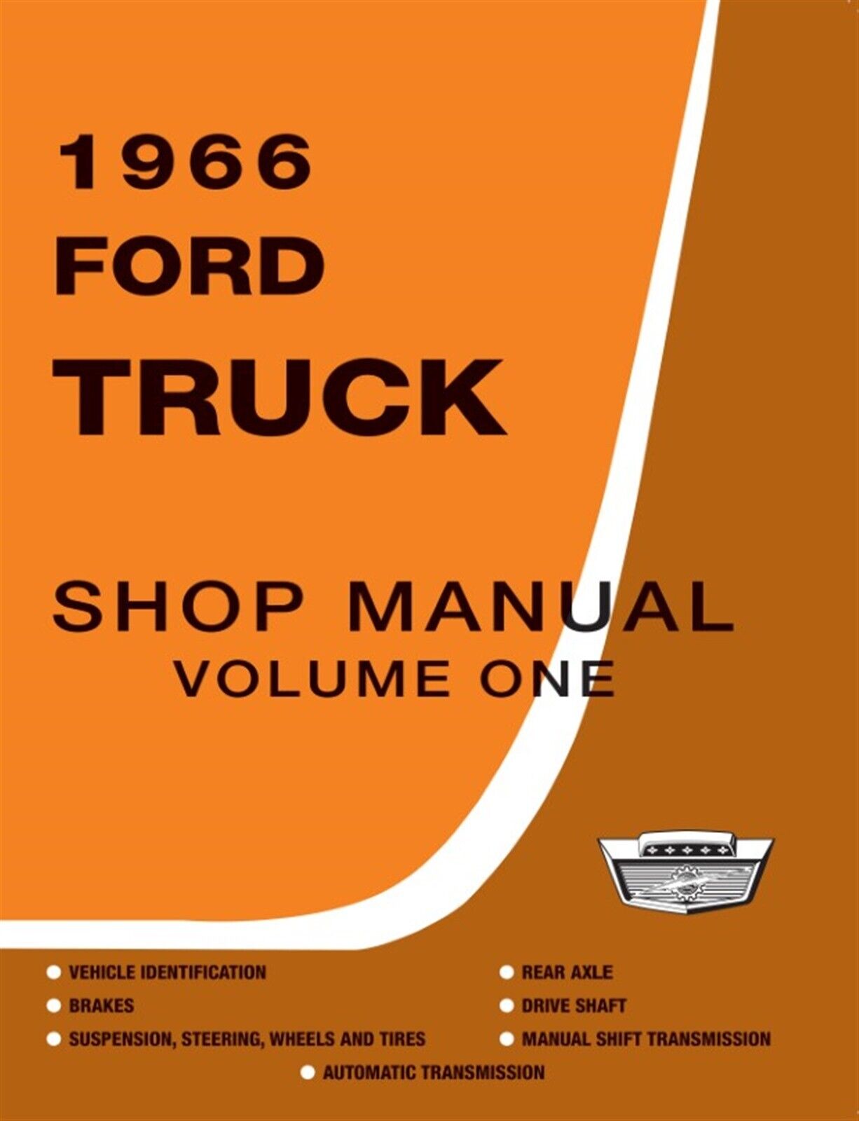 1966 Ford Truck Shop Manual (4-Vol Set)