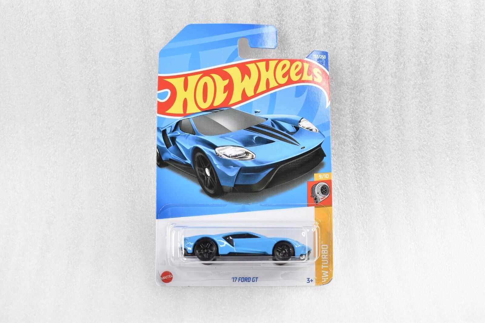 2022 Hot Wheels ‘17 Ford GT 157/250 HW Turbo 9/10 1:64 H CASE HTF Must Have Wow