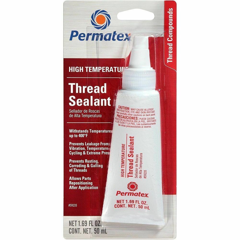 Permatex High Temperature Thread Sealant  -65F to 400F 50 ml Tube Carded