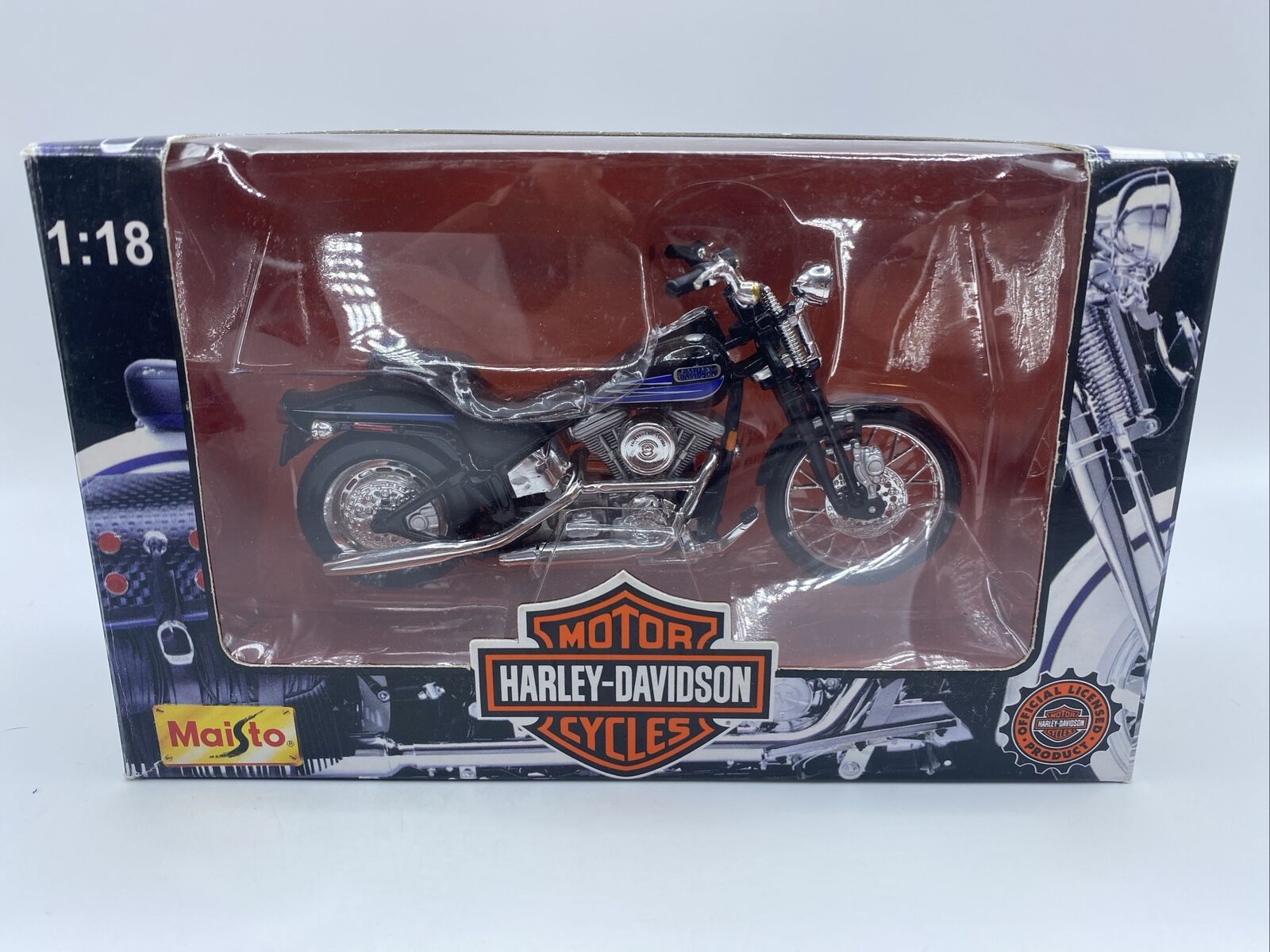 Harley Davidson Motorcycle Bad Boy FXSTSB 1:18 scale Maisto