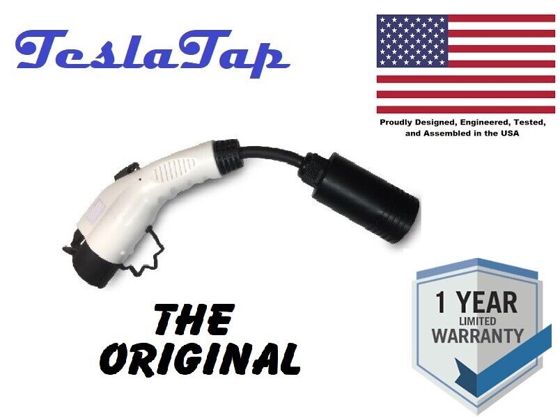 TeslaTap - Tesla compatible J1772 adapter - MADE IN USA