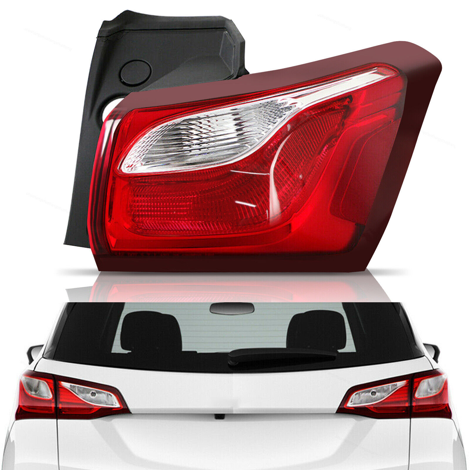 Fit for 2018-2020 Chevrolet Equinox Rear Outer Tail Light Right Passenger Side