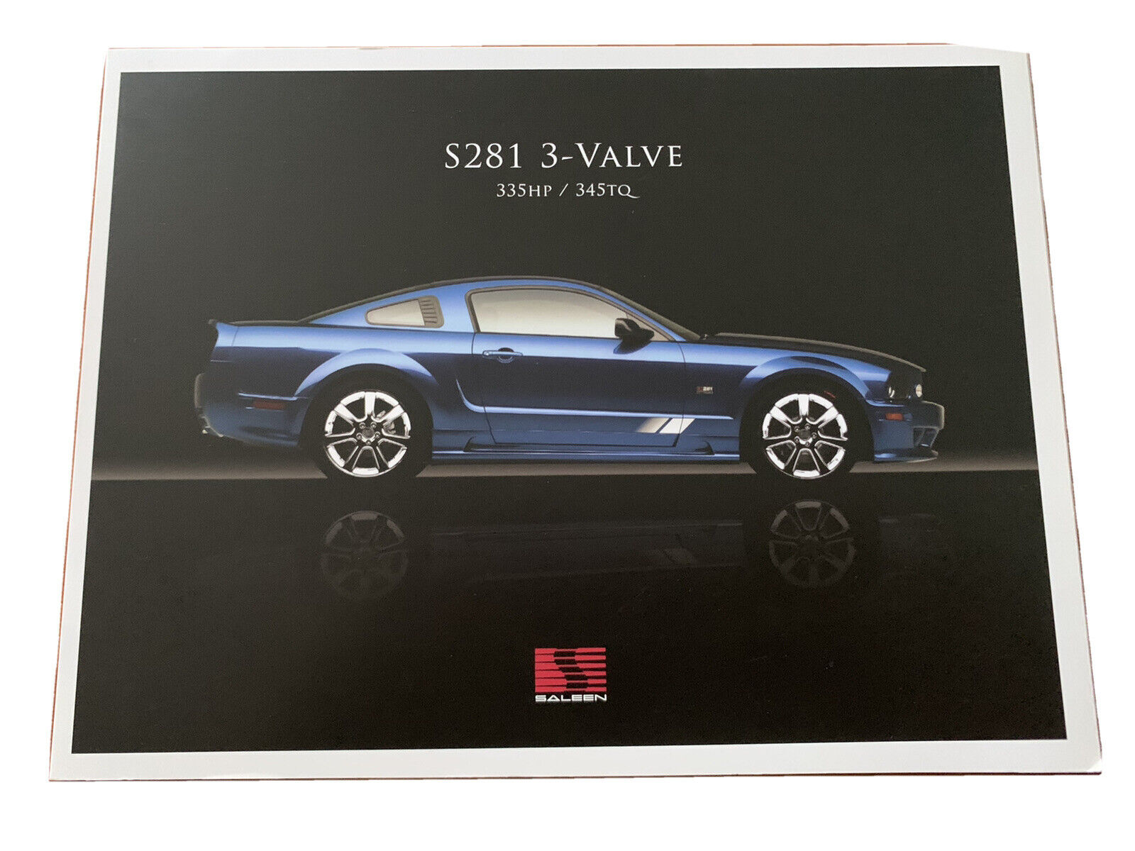2007 Saleen Mustang S281/3valve 6 Page Fold Out Sales Brochure 