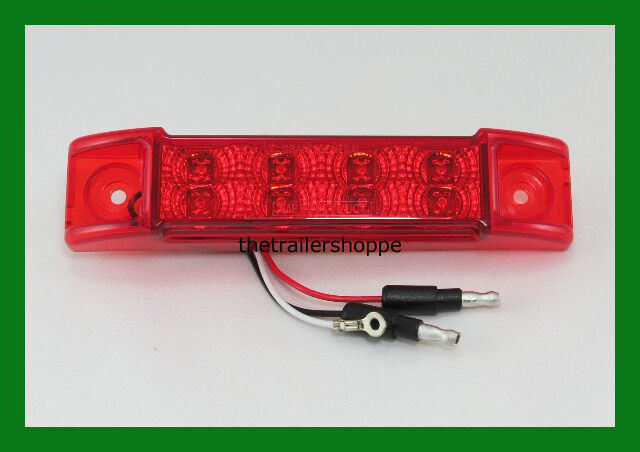Grand General 8 Spyder LEDs Marker Clearance Light Dual Function -Red
