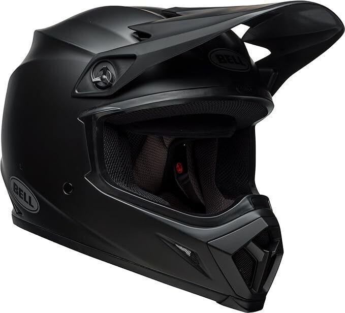 Bell MX-9 MIPS Adult Helmet | Motocross | Off-Road | DOT | Matte Black