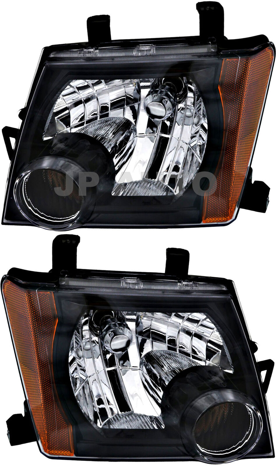 For 2008-2015 Nissan Xterra Headlight Halogen Set Driver and Passenger Side