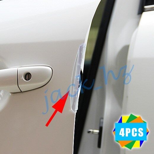 4X Car Accessories Door Edge Guard Strip Scratch Protector Anti-collision Trim