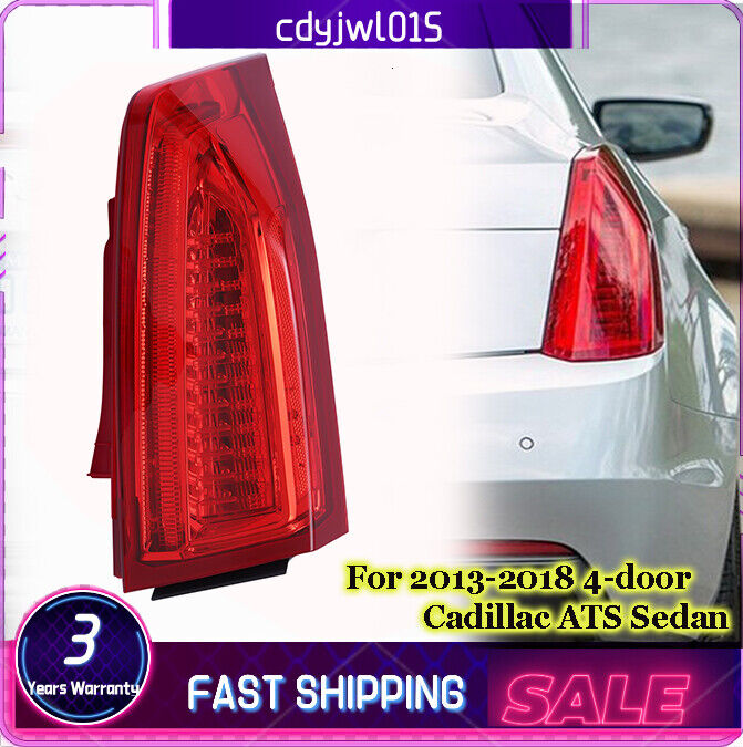 For Cadillac ATS 2013-2018 Passenger Right Side Tail Light Brake Lamp Assembly