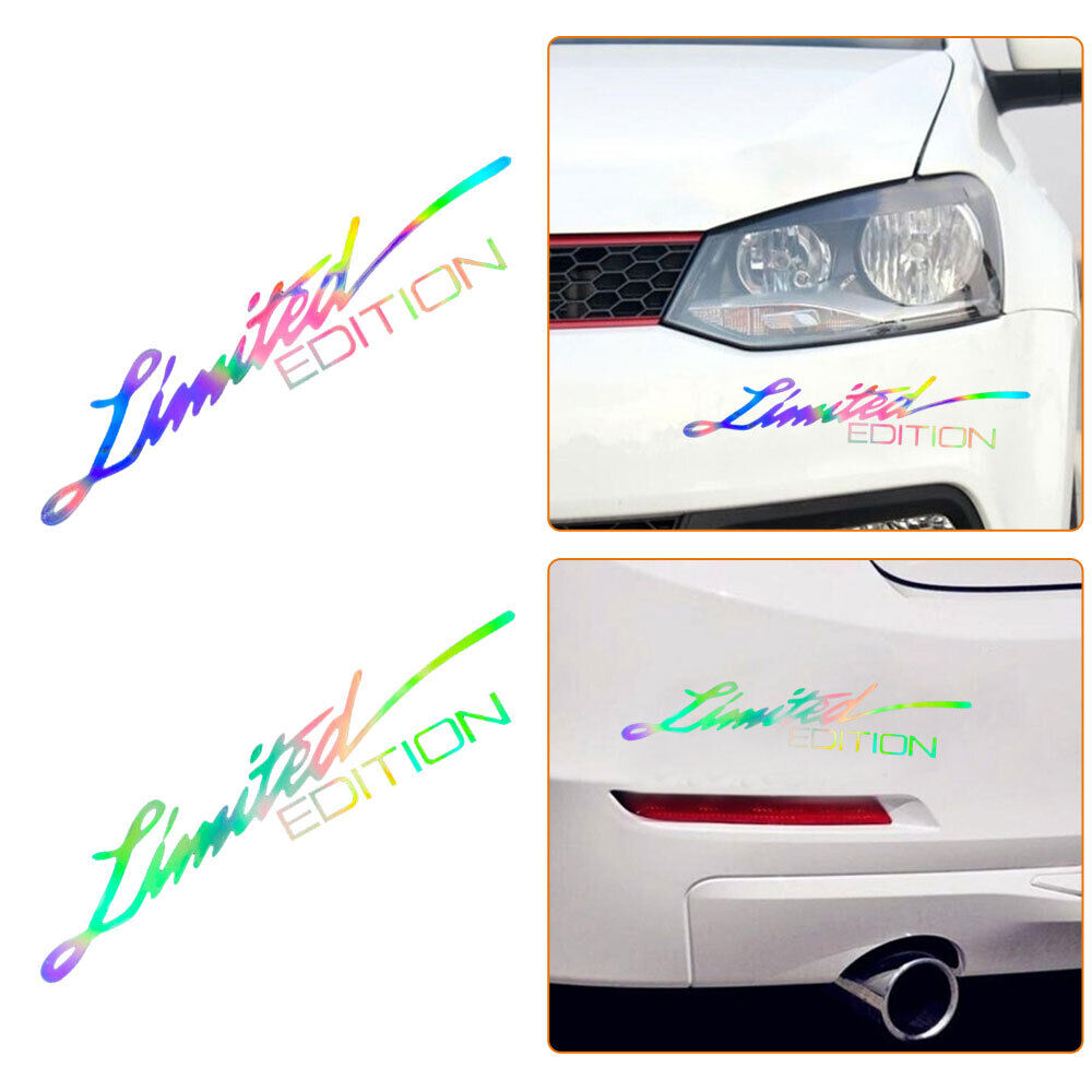 2x LIMITED EDITION Car-styling Car Sticker Bumper Window Vinyl Decal Accessories