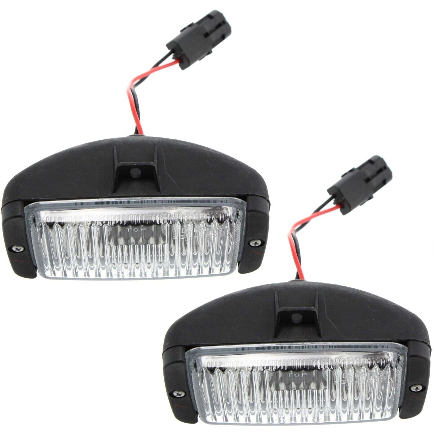 Pair Set of 2 Fog Lights Driving Lamps Front Driver & Passenger Side for Chevy