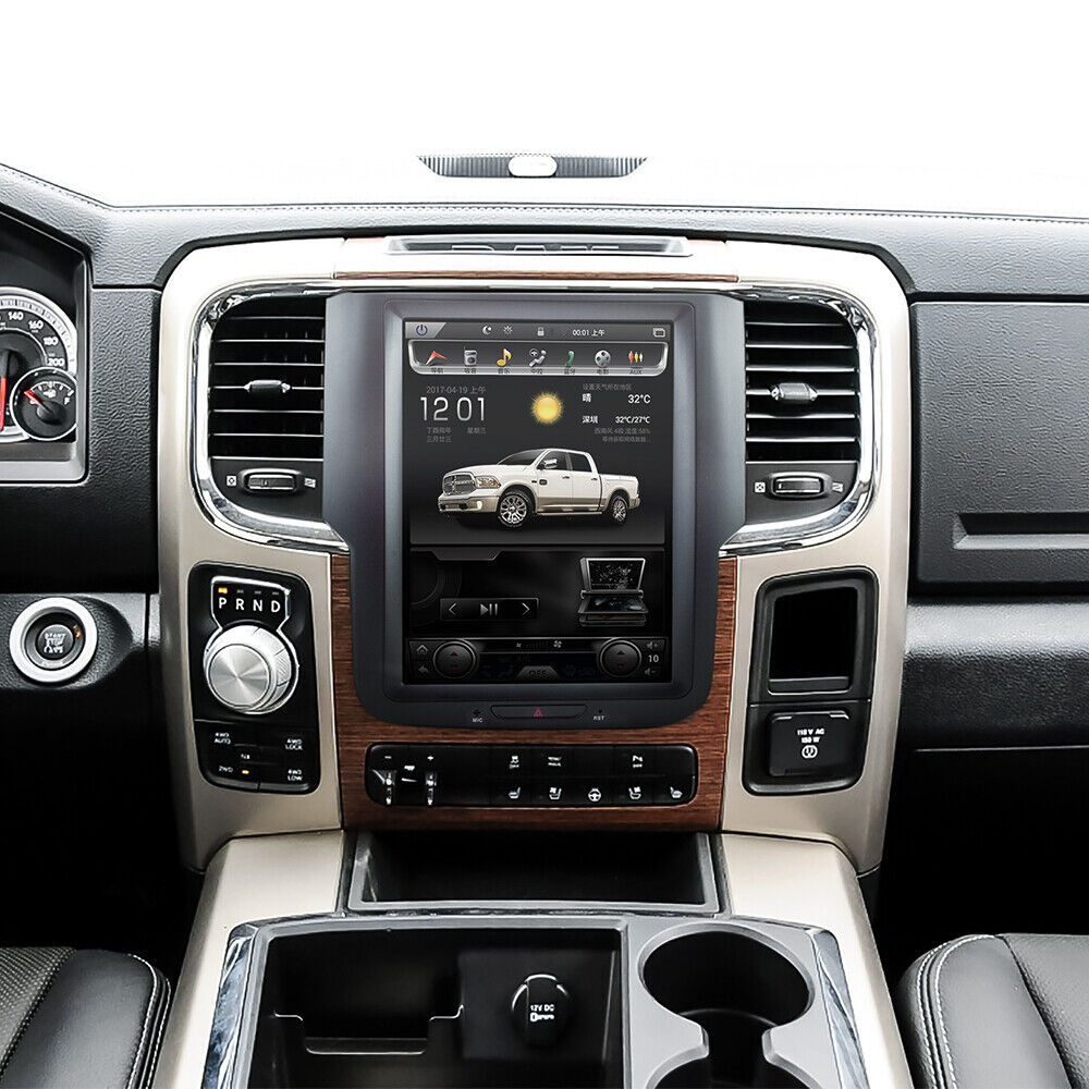 For Dodge Ram 2013-2019 Android 9.0 Vertical Screen 10.4\