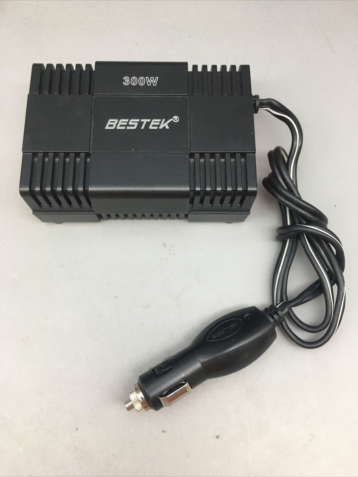 BESTEK 300W Power Inverter DC 12V to 110V AC Car Adapter with 4.8A Dual USB C26