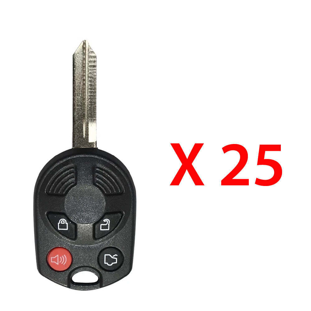 New Replacement for Ford 2006-2010 Remote Key 4B OUCD6000022 - 5914457 (25 Pack)