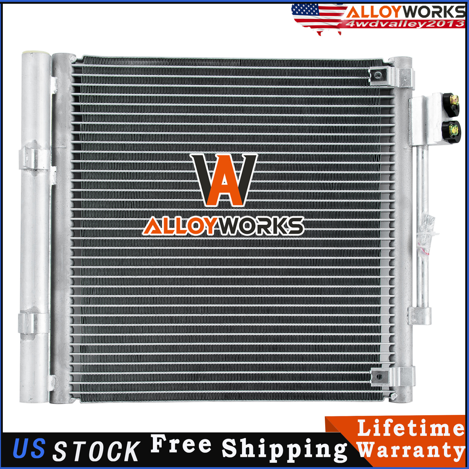 A/C Condenser Right For Tesla Model S 2012-2020 6007613-00-B