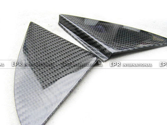 For Mazda RX7 FC3S Carbon Fiber Inner Door Triangle Fibre Interior Trim Cover