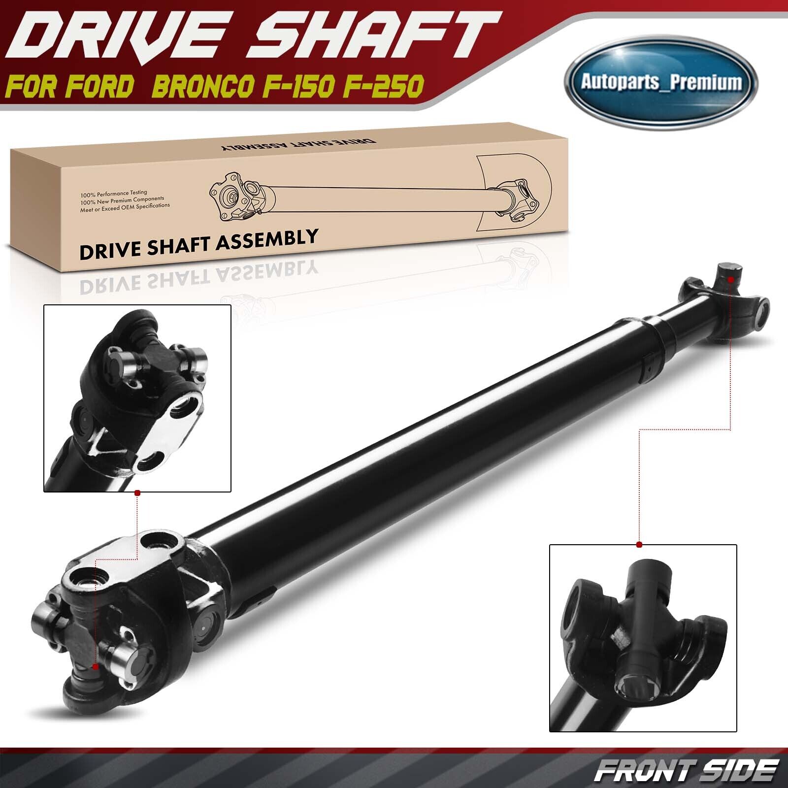 Front Driveshaft Prop Shaft Assembly for Ford F-150 F-250 1988-1996 Bronco 4WD