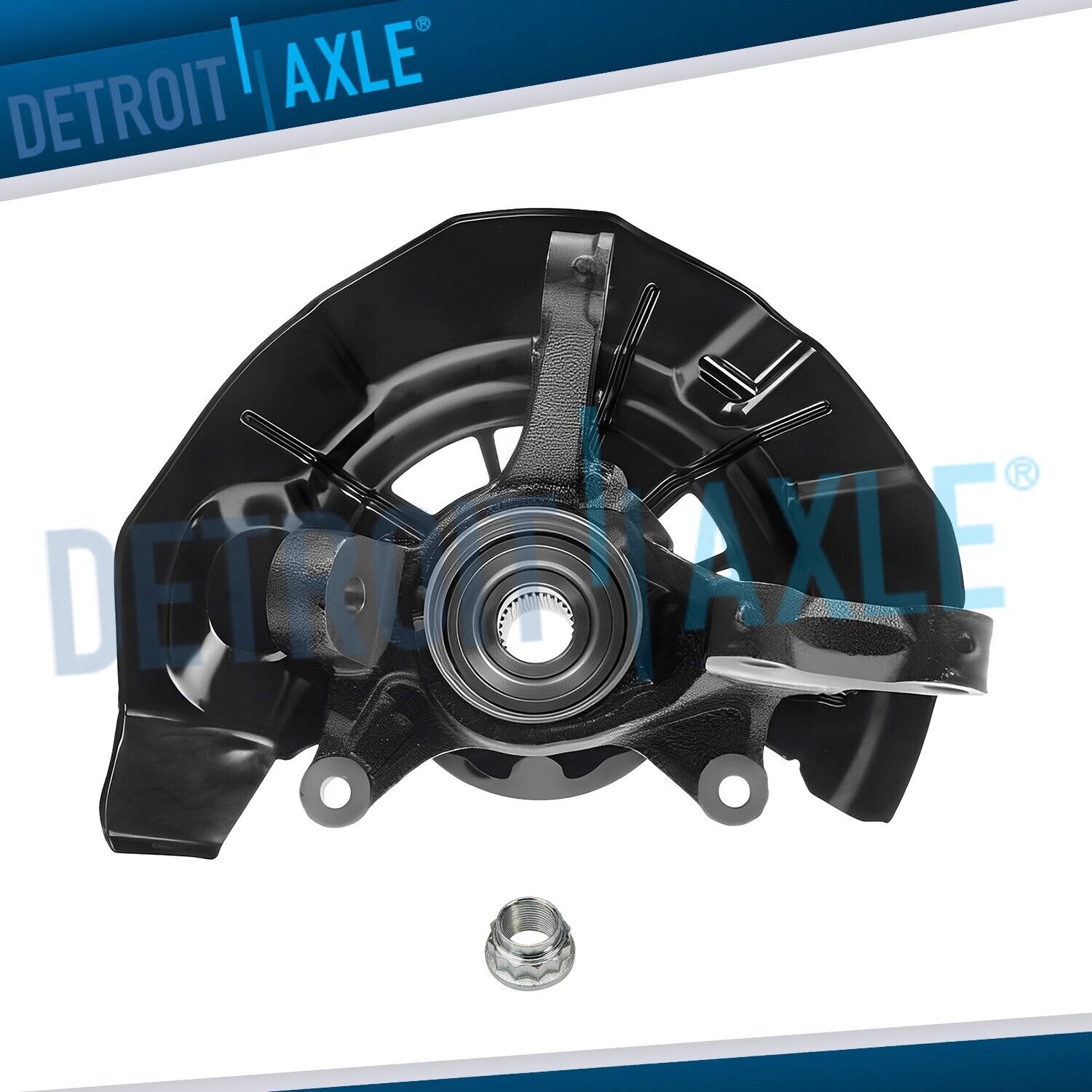 Front Left Knuckle & Wheel Hub Bearing for Lexus RX330 RX350 RX400h Highlander