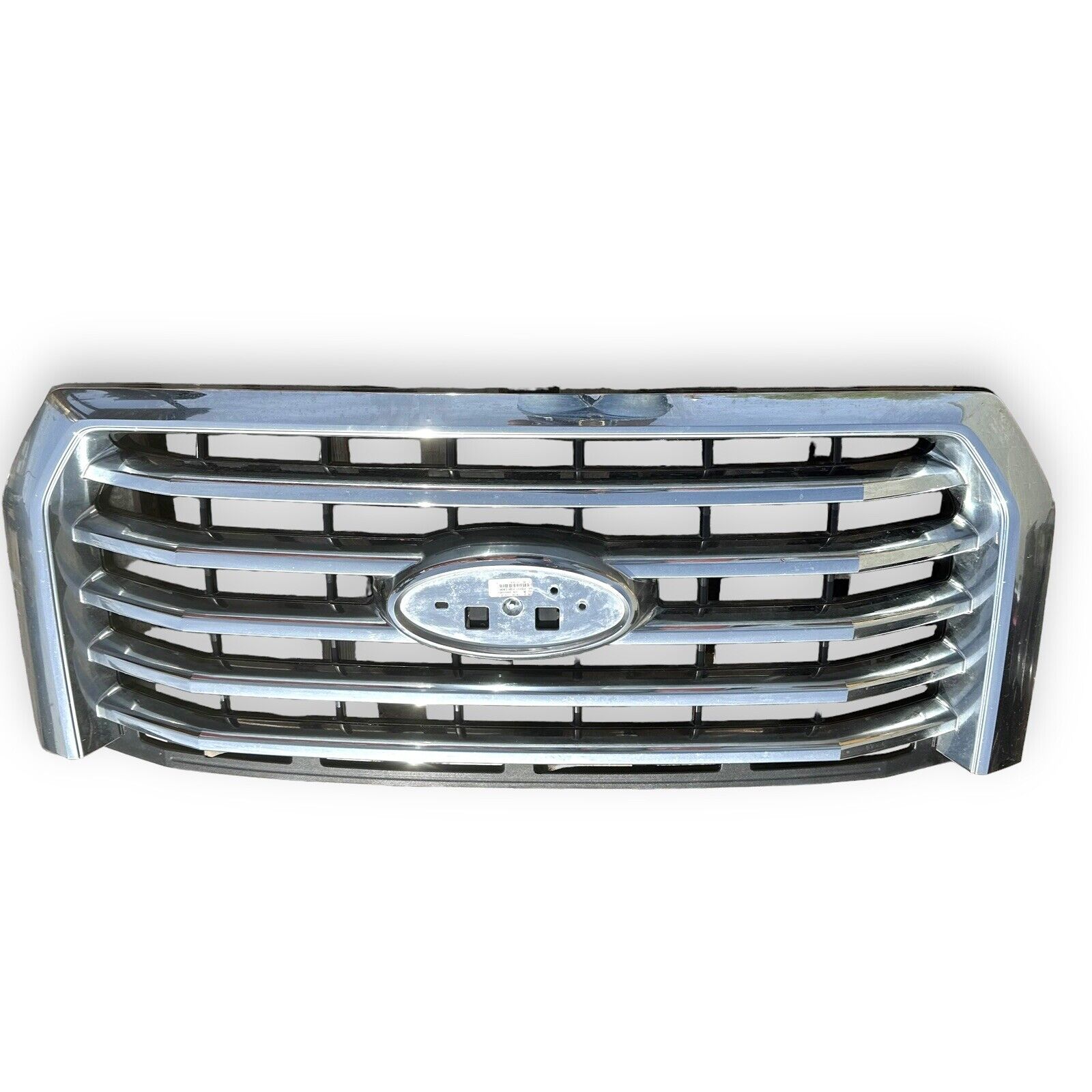 New Take Off OEM Ford F-150 2015 2016 2017 Front Chrome Grille Without Camera