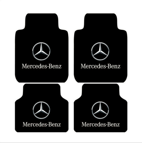 Fit Mercedes-Benz 1990-2022 luxury waterproof front and rear car mats 4Pcs