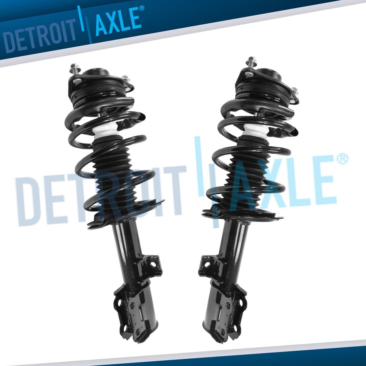 Front Left Right Struts w/ Coil Spring Set for 2010 - 2012 Hyundai Genesis Coupe
