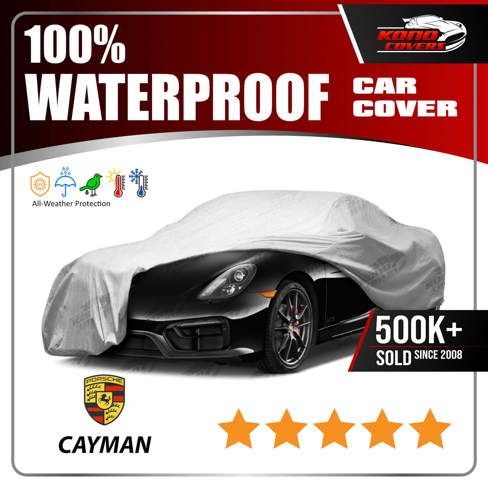 [PORSCHE CAYMAN] CAR COVER - Ultimate Full Custom-Fit All Weather Protection