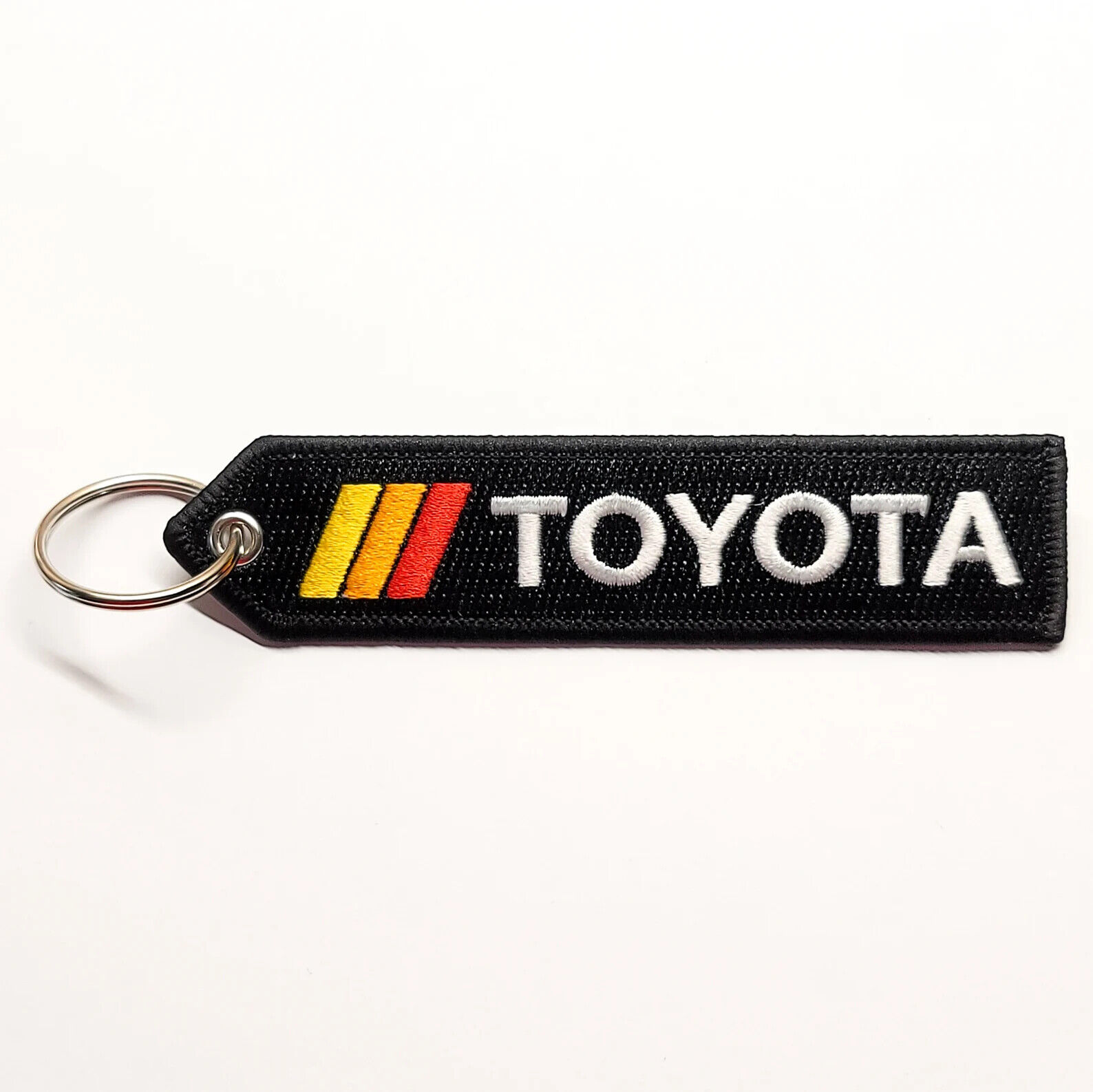 Keychain for Toyota TRD Tacoma 4Runner Tundra FJ Cruiser - Embroidered Key FOB