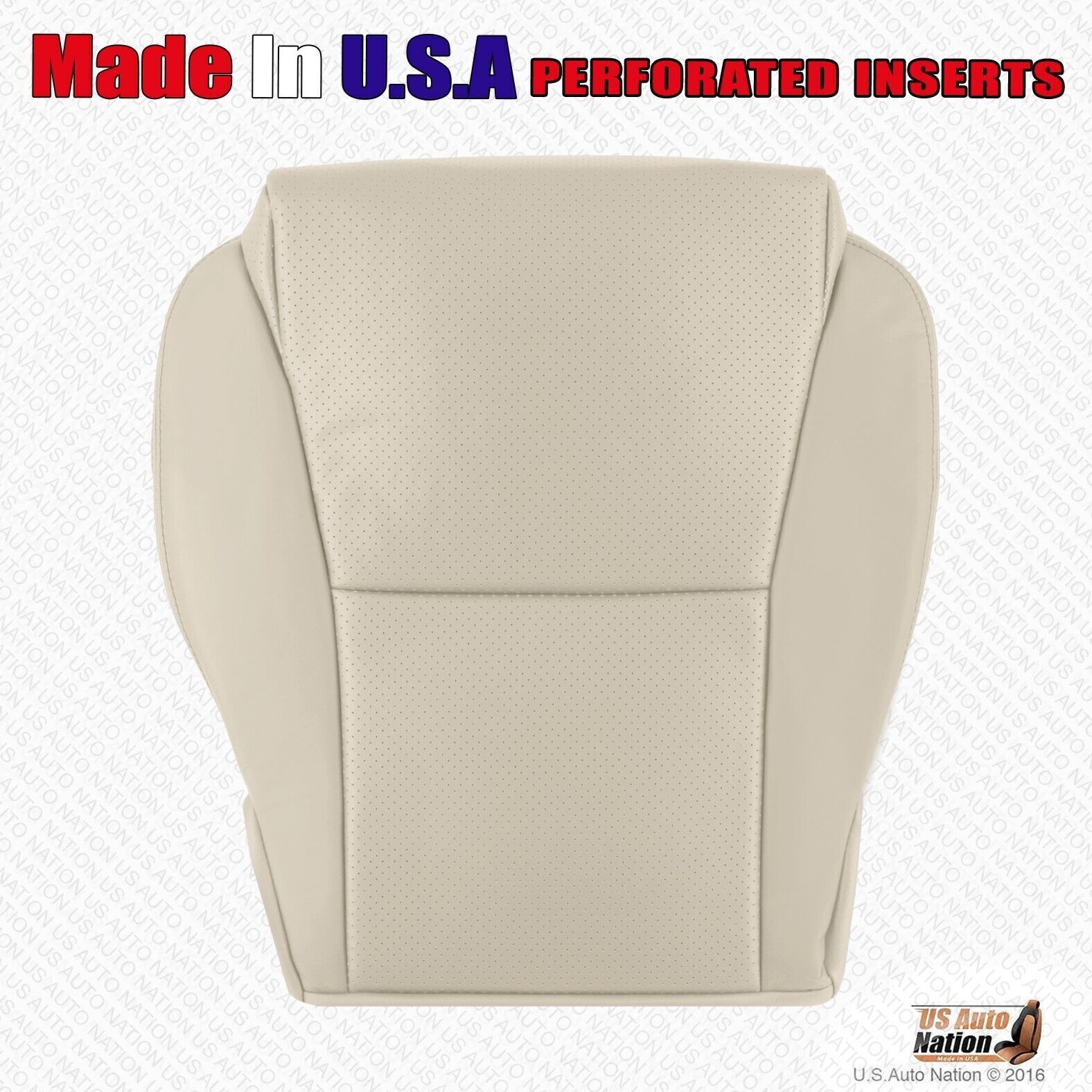 2004 2005 2006 2007 2008 For Toyota Solara Driver Passenger Leather Cover Tan