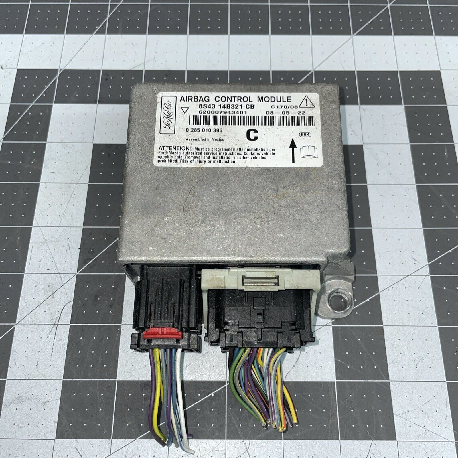 2008 Ford Focus Chassis Computer Module 8S43-14B321-CB