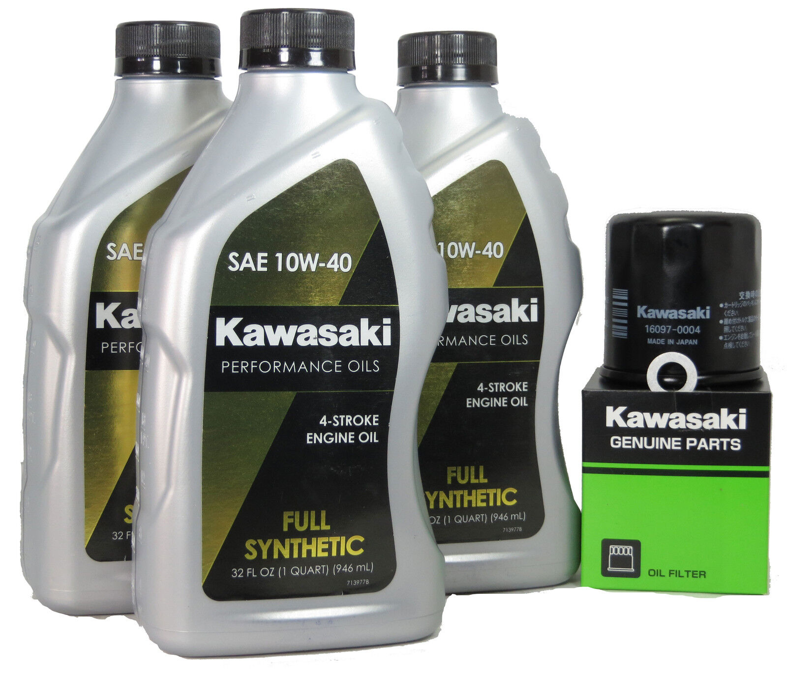 2011 Kawsaki NINJA 650R Full Synthetic Oil Change Kit
