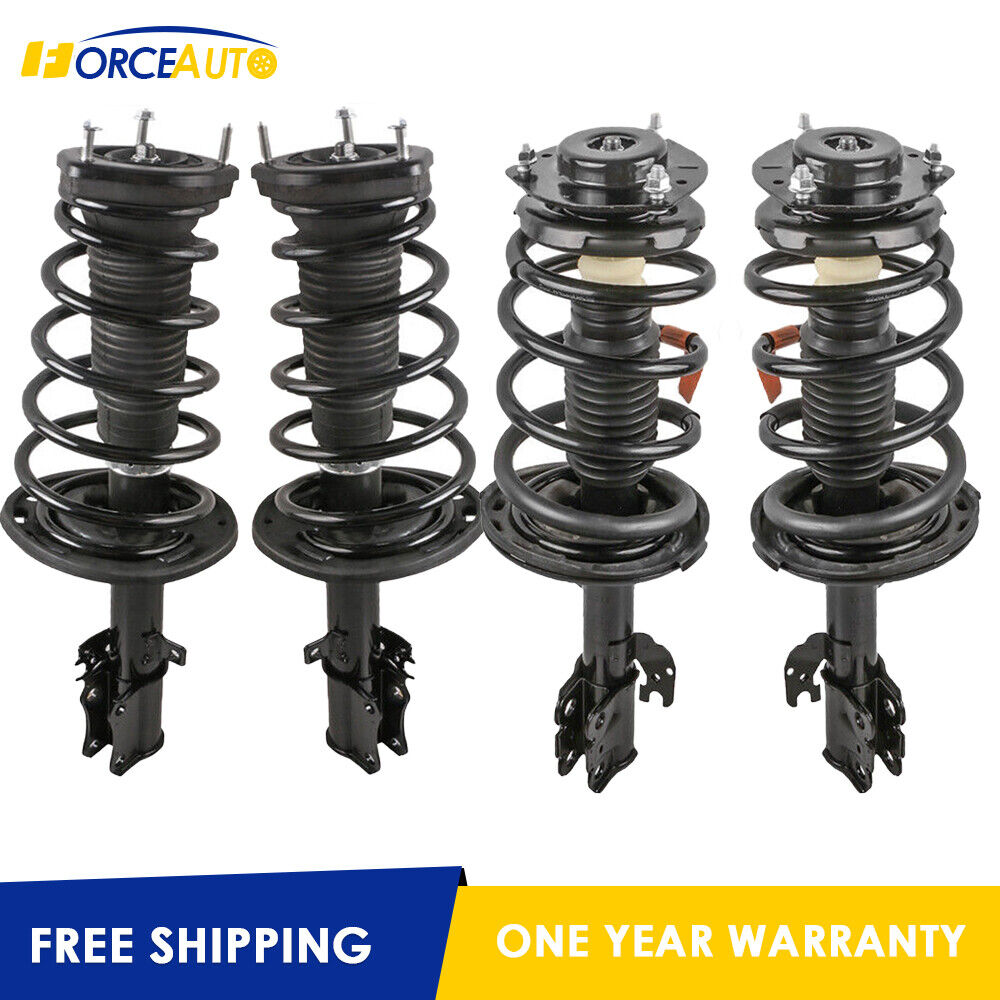 Box(4) Front & Rear Complete Struts Assy For 07-11 Toyota Camry 2008-11 Avalon