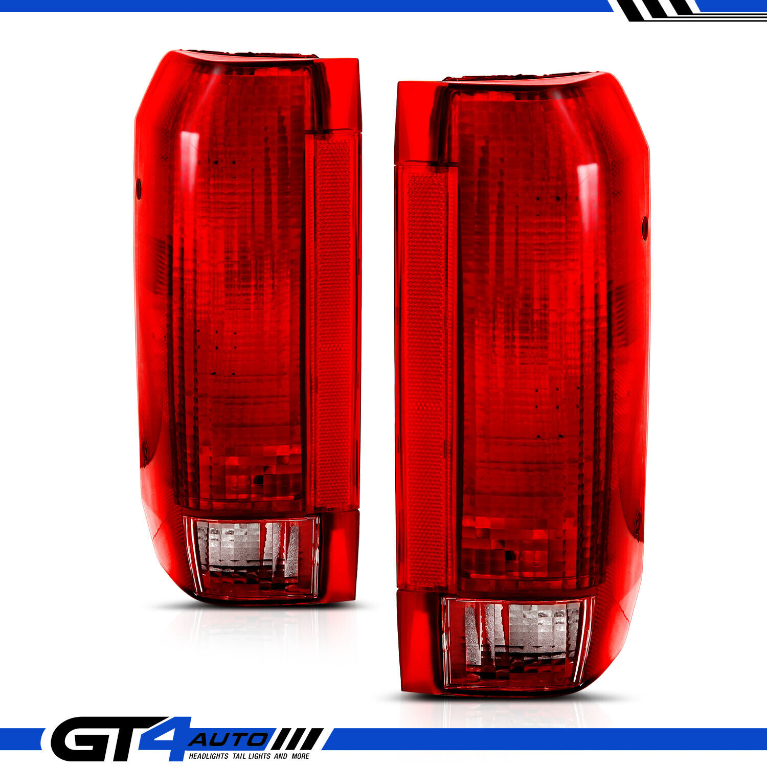 For 90-97 Ford Bronco F150 F250 F350 Styleside Pickup OE Replacement Tail Light