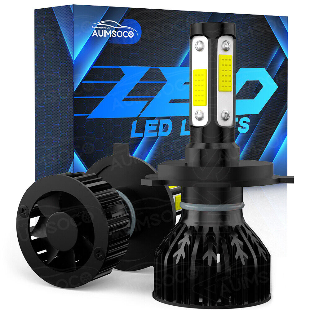 2PCS LED Headlight Bulbs For Honda CRV 1997-2014 High & Low Beam and Plug &Play