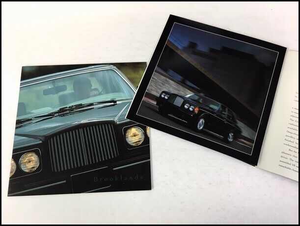 1993 Bentley Brooklands Original Car Sales Brochure Catalog
