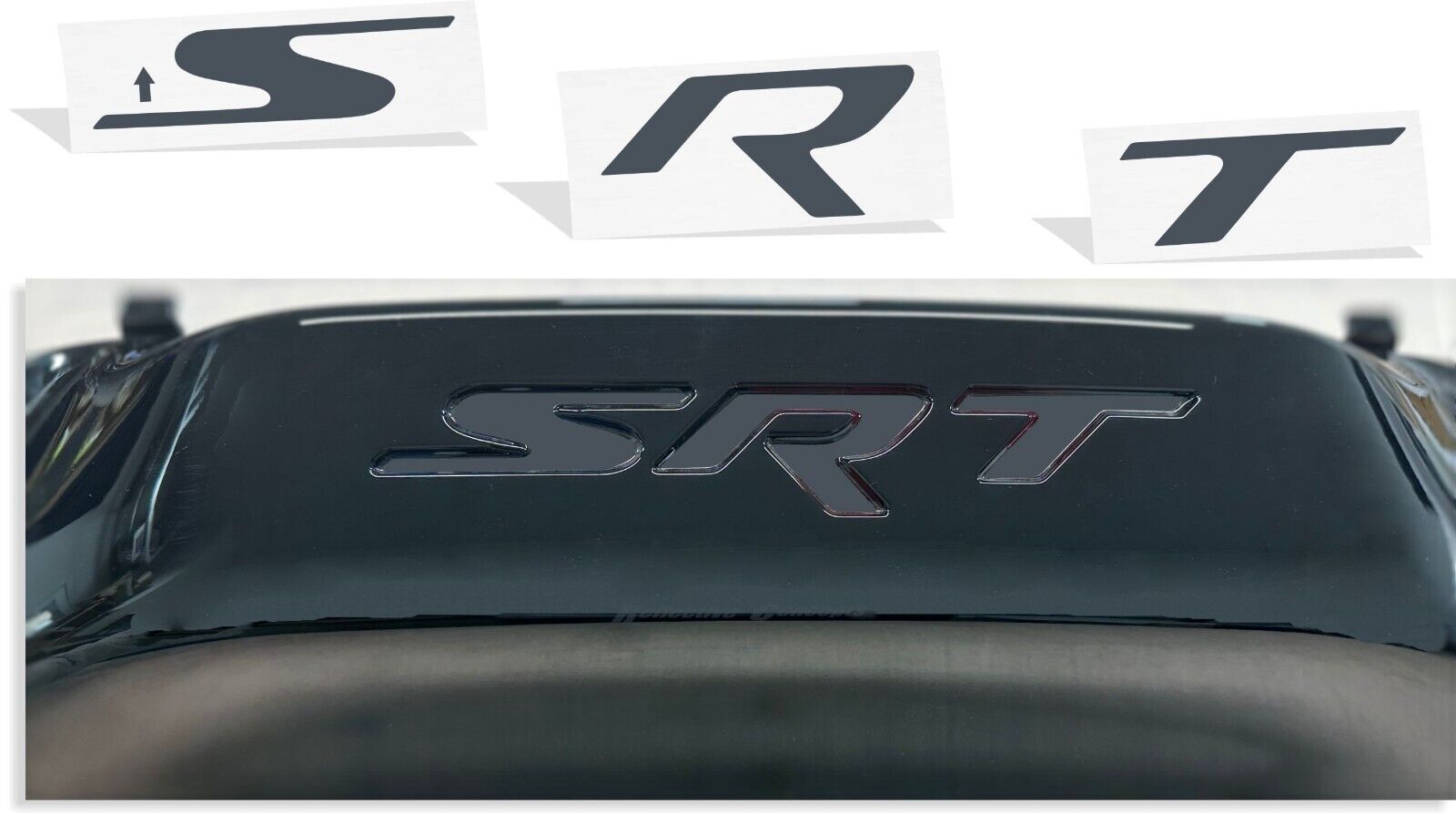 SRT Hitch Cover Decal  - 2012-2021 Jeep Grand Cherokee SRT
