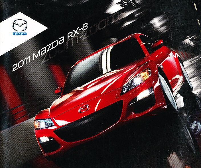 2011 Mazda Rx-8 Rx8 24-page Original Car Sales Brochure Catalog