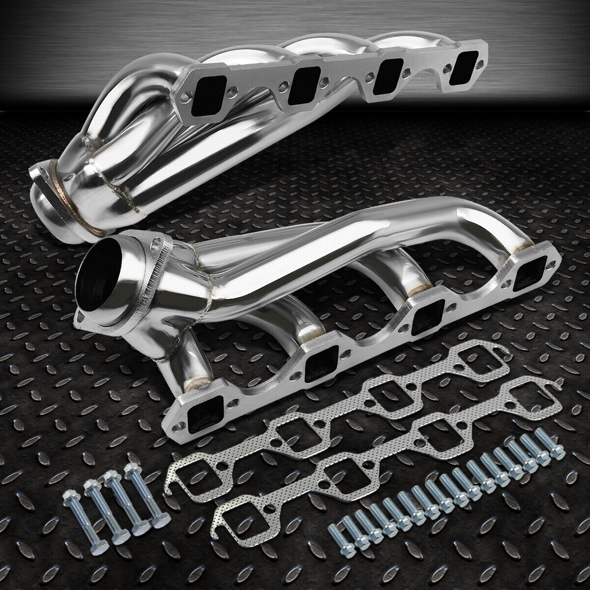 FOR 79-93 FORD MUSTANG GT/LX/SVT 5.0 V8 STAINLESS STEEL EXHAUST MANIFOLD HEADER
