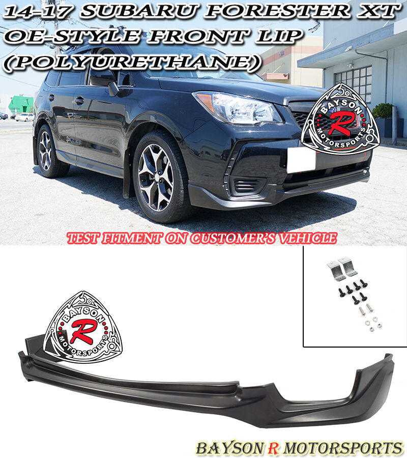 Fits 14-18 Subaru Forester XT Premium Touring OE-Style Front Lip (Urethane)