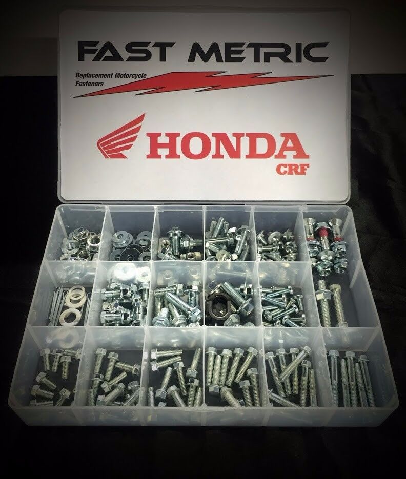 FAST METRIC 320pc SuperSized Bolt Kit Honda CRF150R CRF250R CRF450R CRF250X 450X