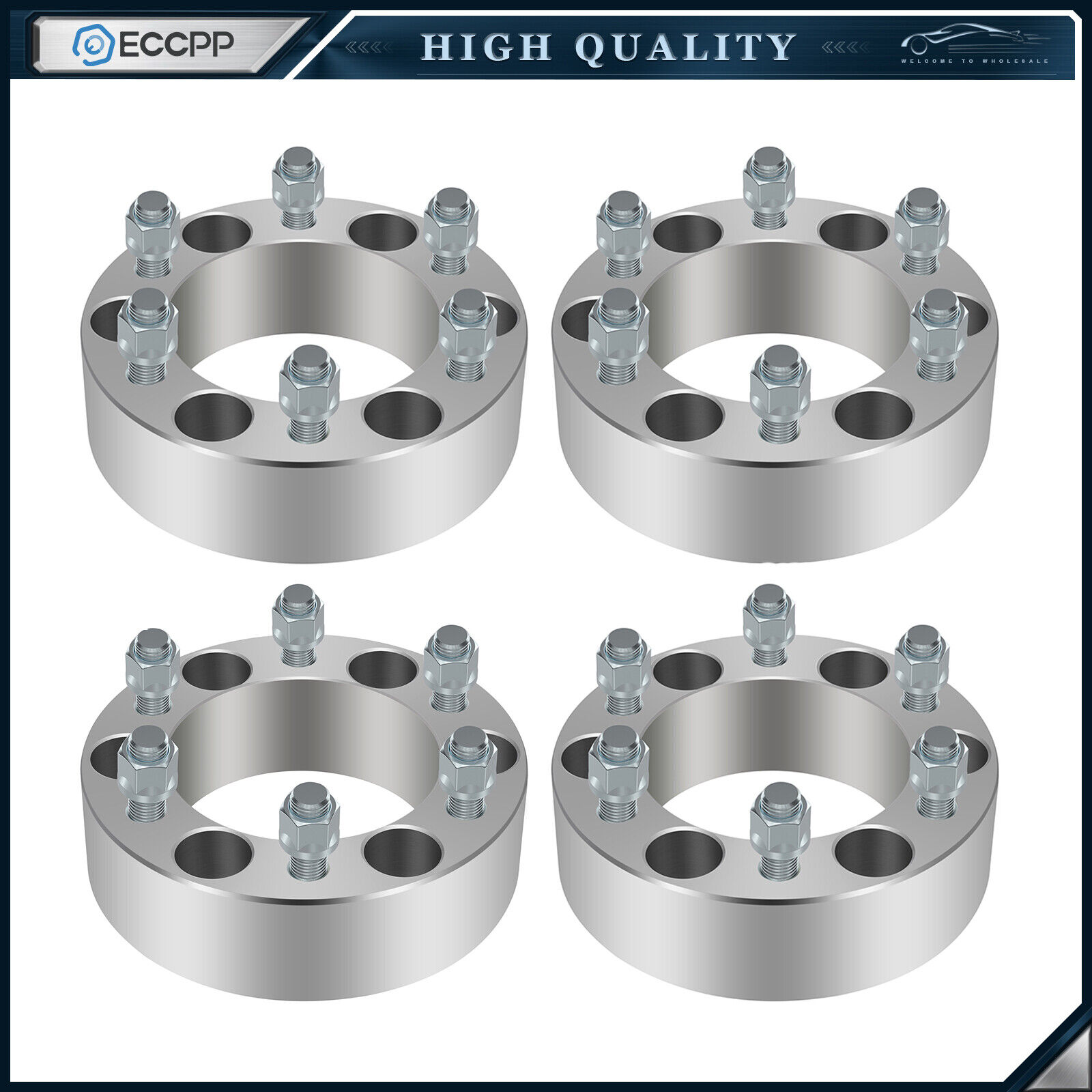 (4) 2 inch Wheel Spacers 5x4.5 For 1991-2011 Ford Ranger Mustang Crown Victoria