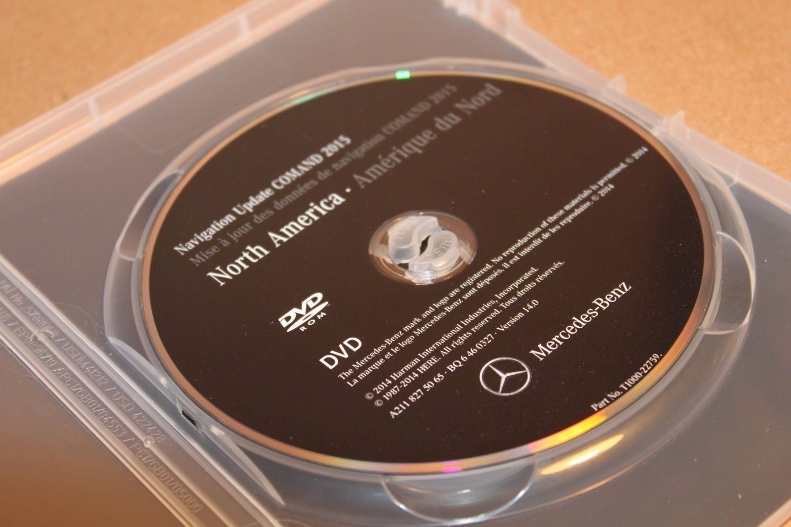 2015 Mercedes Benz Navigation Map DVD SLK-Class E-Class CLS-Class Maybach OEM