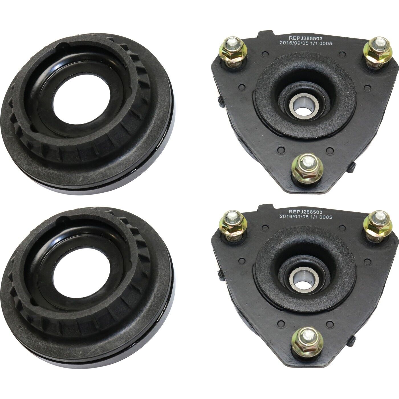 Front Left and Right Shock and Strut Mount Set For 2002-2008 Jaguar X-Type