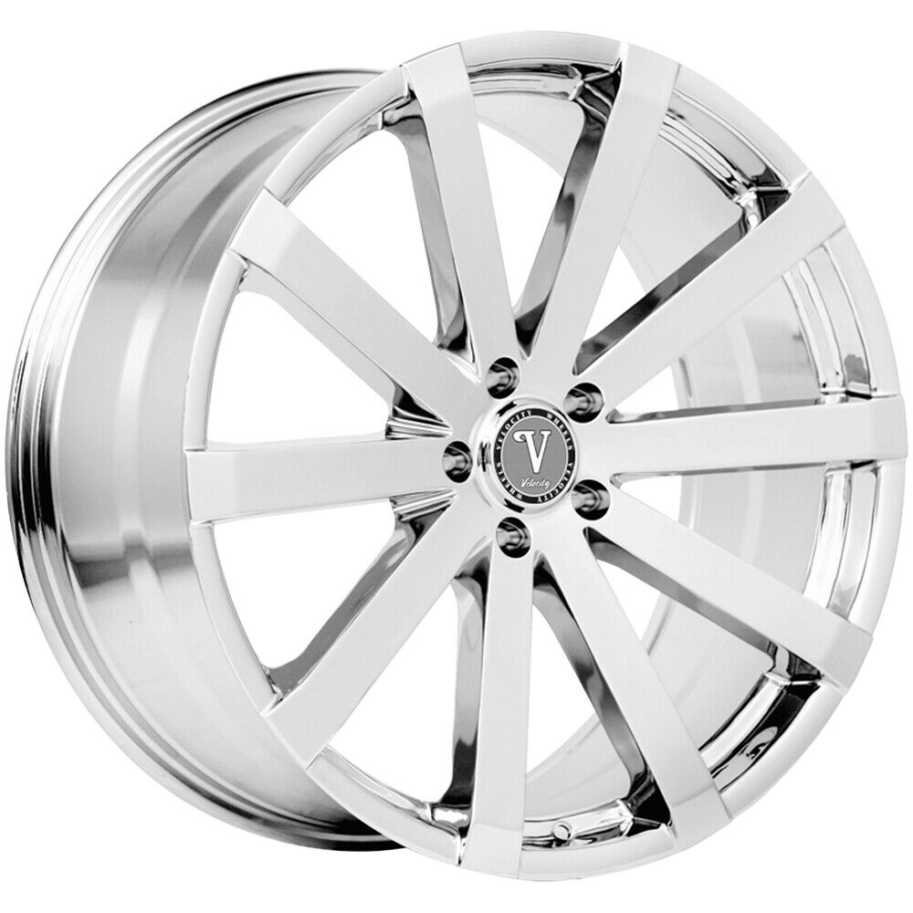 Velocity VW12 22x9 5x115 +13mm Chrome Wheel Rim 22\
