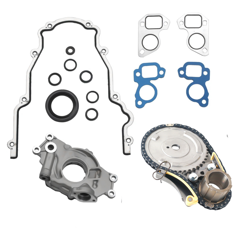 New Timing Chain Kit & Oil Pump For 07-13 Chevrolet GMC Buick Cadillac 4.8L 5.3L