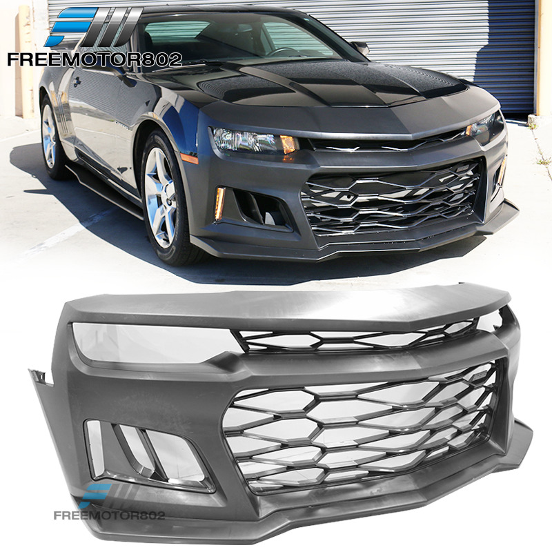 Fits 14-15 Chevy Camaro ZL1 Style Front Bumper Conversion Cover PP