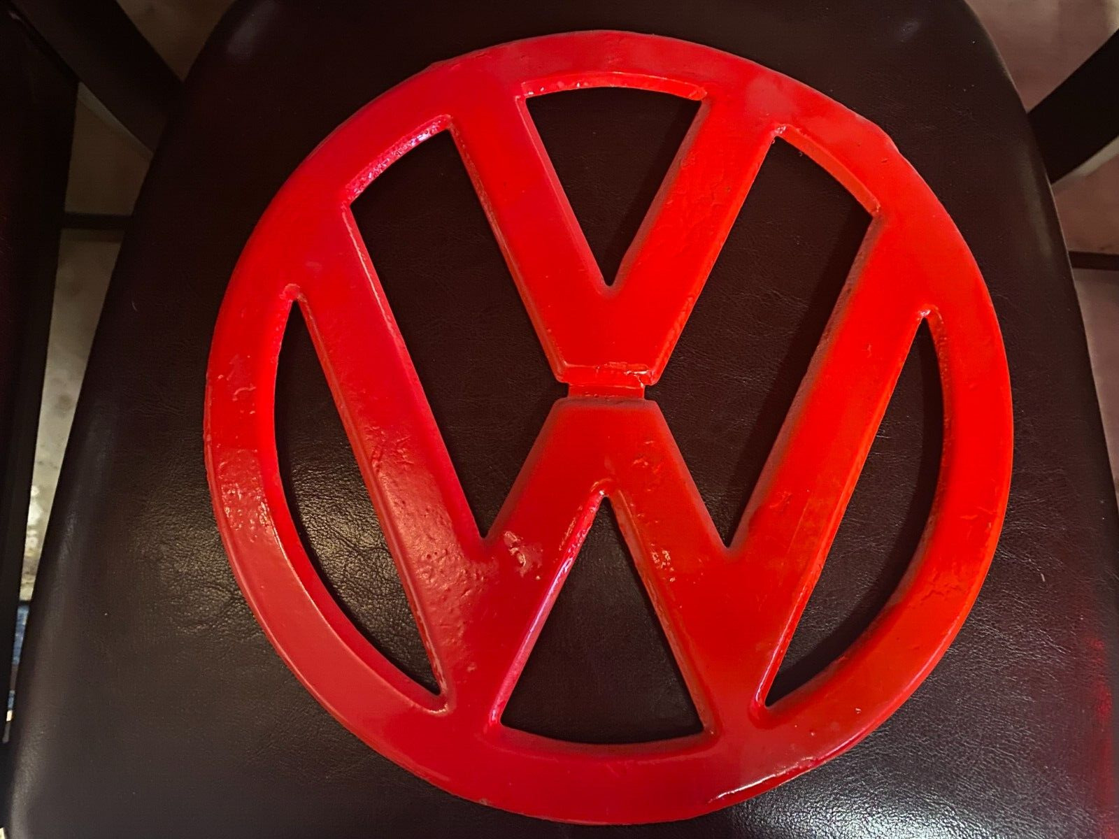 Volkswagen Bus Vintage Original Emblem 12 1/2” Diameter