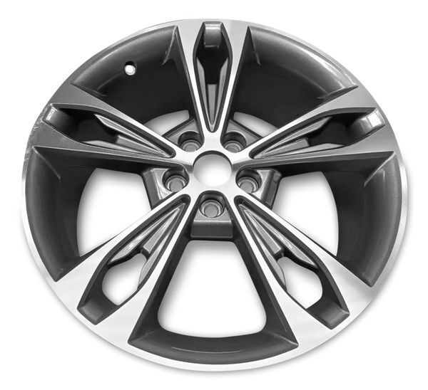 New 19x8 inch Wheel for Ford Fusion (17-20) Gunmetal MACHINED FACE Alloy Rim