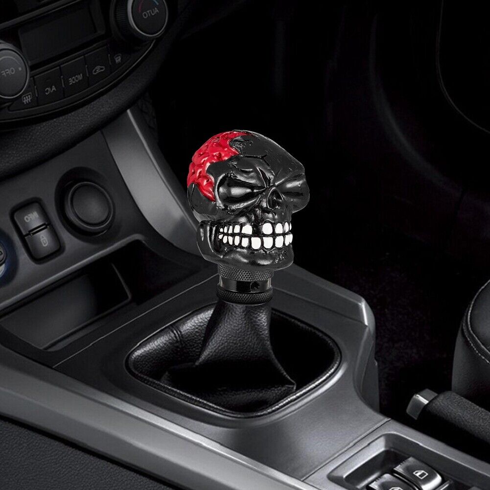 Auto Car Universal AT/MT Black  Skeleton Car Shift Knob Gear Knobs
