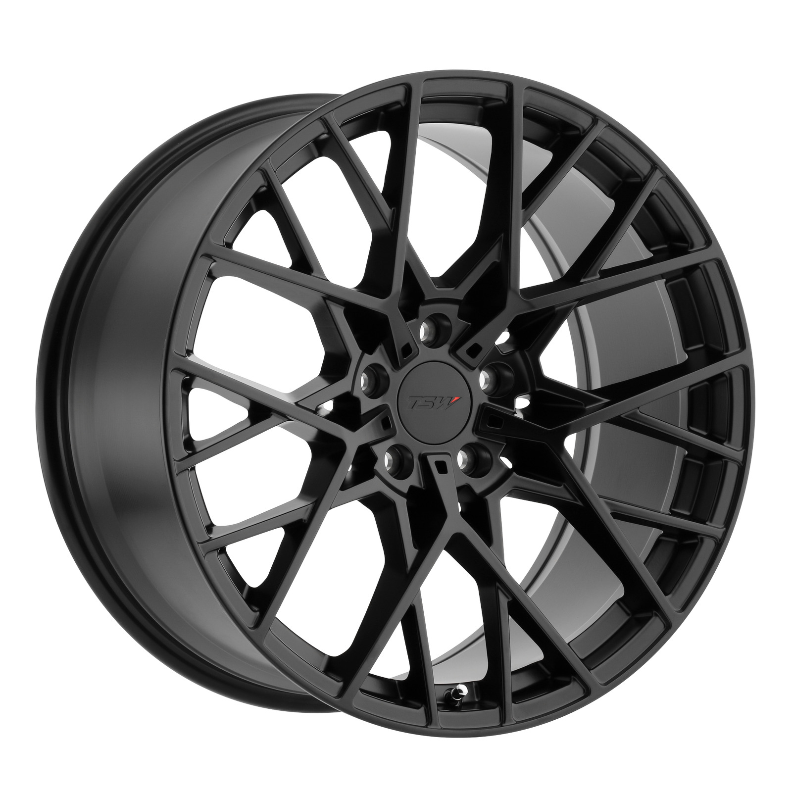 1 New 20X8.5 40 5X114.3 Tsw Sebring Matte Black Wheel/Rim