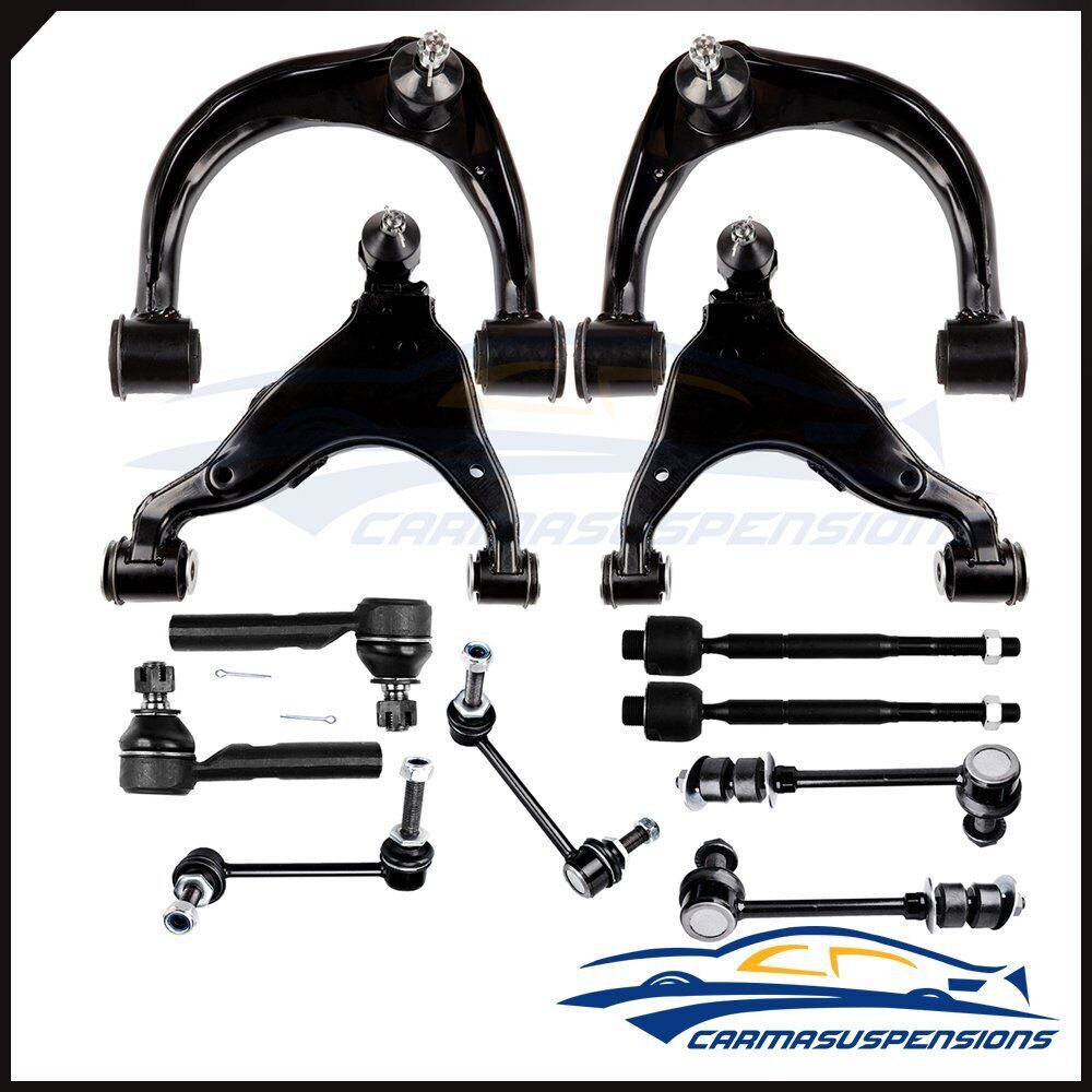 Fits 2003-09 Toyota 4Runner 12x Front Control Arm Tie Rod Sway Bar Suspension