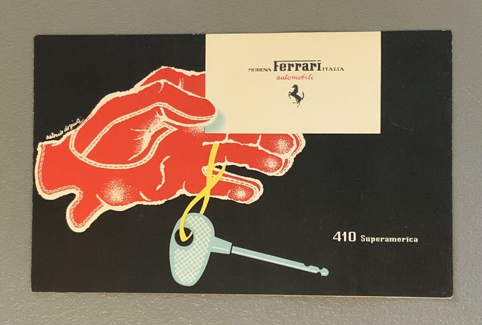 Ferrari 410 Superamerica Sales Brochure (M139); Excellent Original 